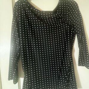 Fitted White House Black Market blouse
